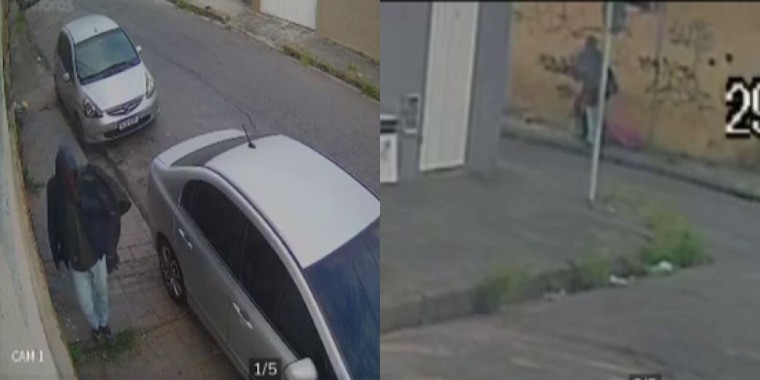 Vídeo mostra momento em que corpo de recém-nascido é abandonado em calçada de BH