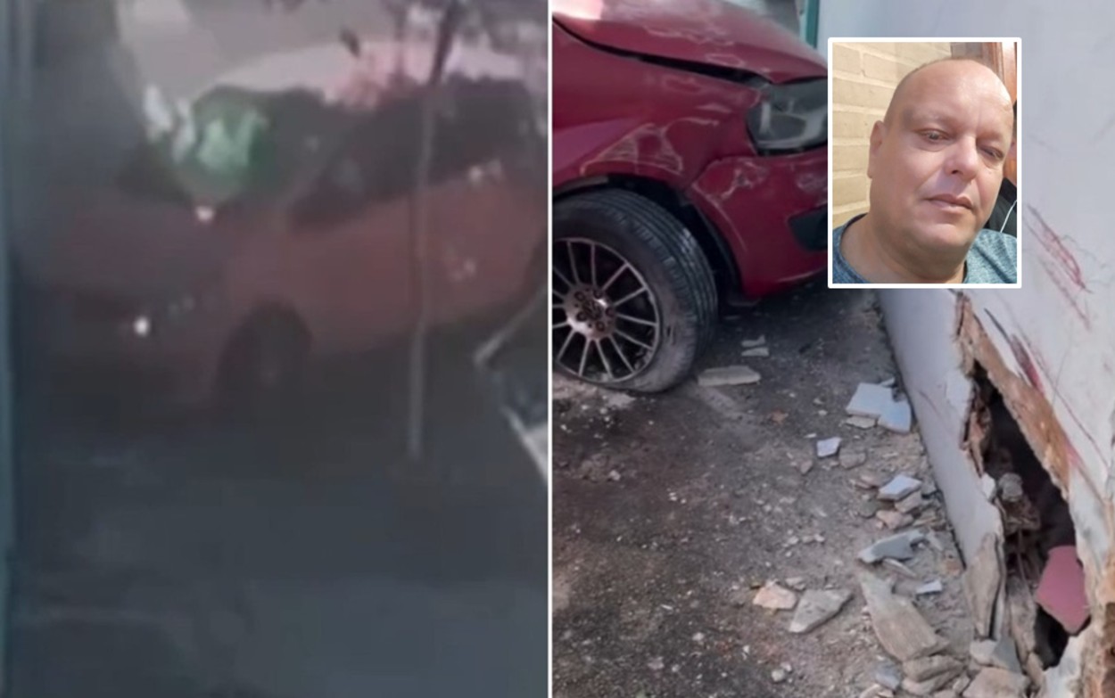 VÍDEO: homem passa mal, é socorrido, mas morre após grave acidente no interior de SP