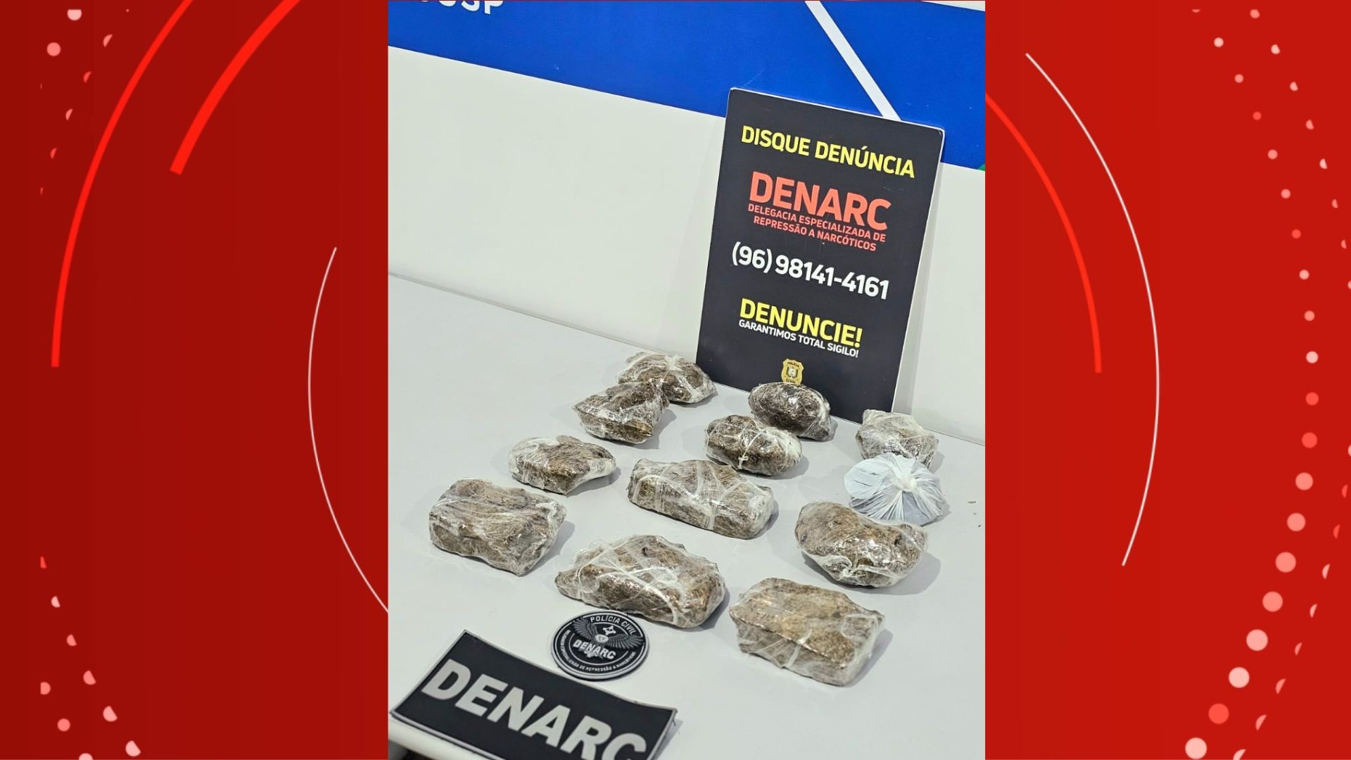 Polícia prende homem após denúncia de entrega de drogas em Macapá