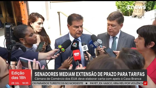 Tarifaço: comissão do Senado tenta prorrogação do prazo: 'O não já temos, viemos atrás do sim'