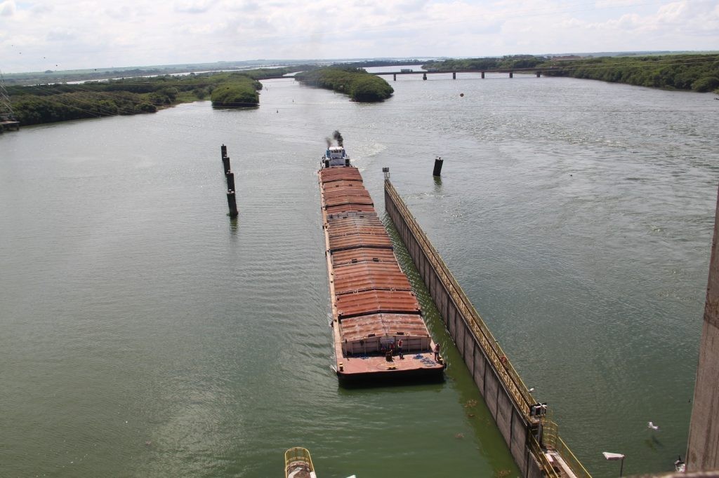 Trecho de hidrovia Tietê e Paraná é ampliado em Buritama para melhorar geração de energia e navegação fluvial