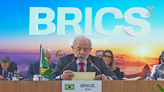 Após declaração de Lula sobre Gaza e Irã, Federação Israelita de SP afirma que Brasil se isola e 'ignora realidade dos fatos' - Lula discursou nesta manhã na 17ª Cúpula dos Brics e afirmou que solução em Gaza 'só será possível com o fim da ocupação israelense e o estabelecimento de um Estado palestino'. Segundo a federação, presidente escolhe 'caminho da retórica ideológica, e não da responsabilidade diplomática'.