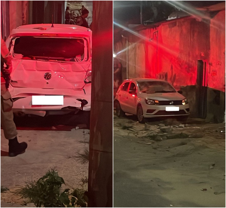 Adolescente de 15 anos que dirigia carro acompanhada de homem inabilitado perde controle, atinge crianças e uma morre