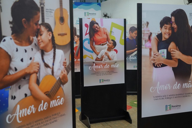 Mostra retrata amor de mães que transformam a vida dos filhos com apoio do CCJuv da ALE-RR