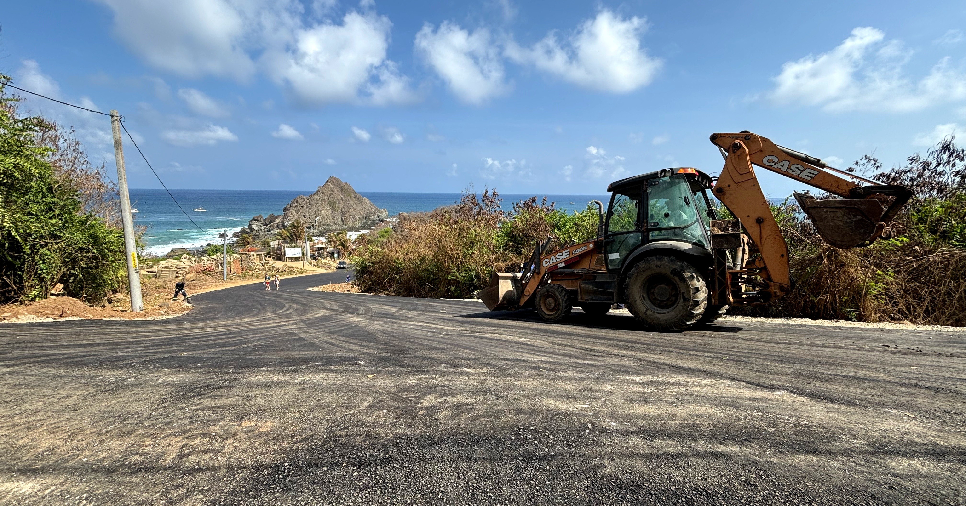 ICMBio embarga pavimentação de acesso à Praia do Meio, em Fernando de Noronha