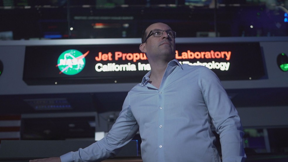Engenheiro brasileiro é responsável pela comunicação entre a Terra e os robôs da Nasa — Foto: Reprodução/TV Globo