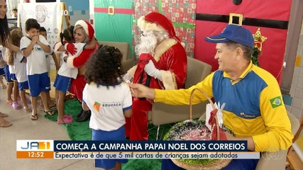 Campanha Papai Noel dos Correios deve presentear cinco mil crianças no Tocantins