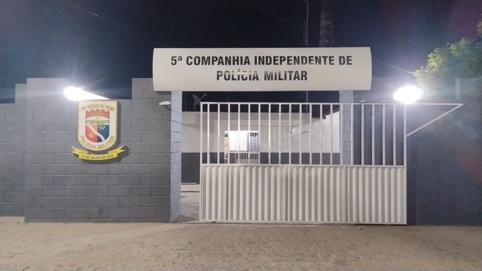 Companhia da PM em Jardim de Piranhas — Foto: Divulgação