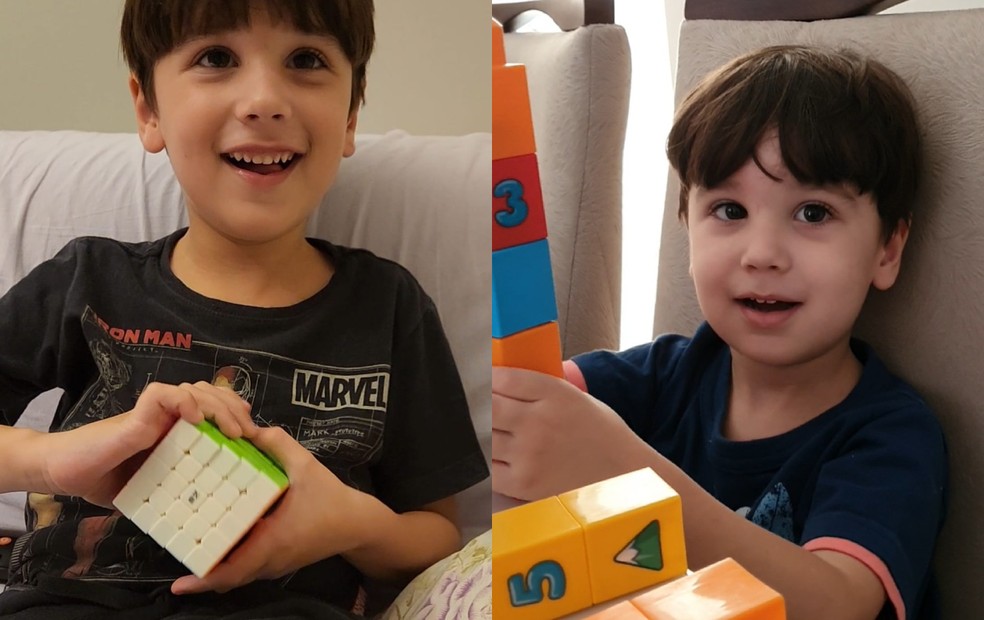 Mais inteligente que 99% das pessoas, mariliense de seis anos é novo membro de sociedade de alto QI — Foto: Arquivo pessoal