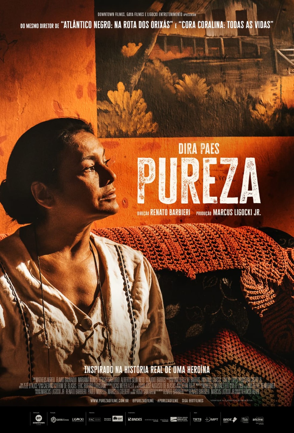 A trama é baseada  na história real de Pureza Lopes Loyola. — Foto: Reprodução