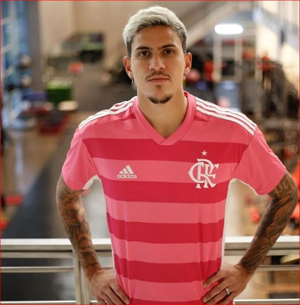 O atacante do Flamengo Pedro Guilherme — Foto: Instagram/Reprodução