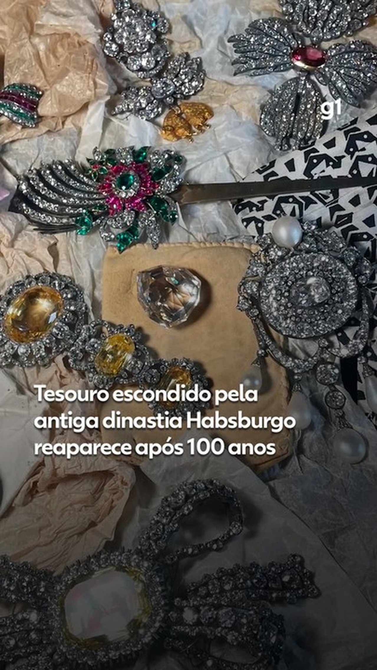 Tesouro escondido por antiga dinastia europeia reaparece após 100 anos