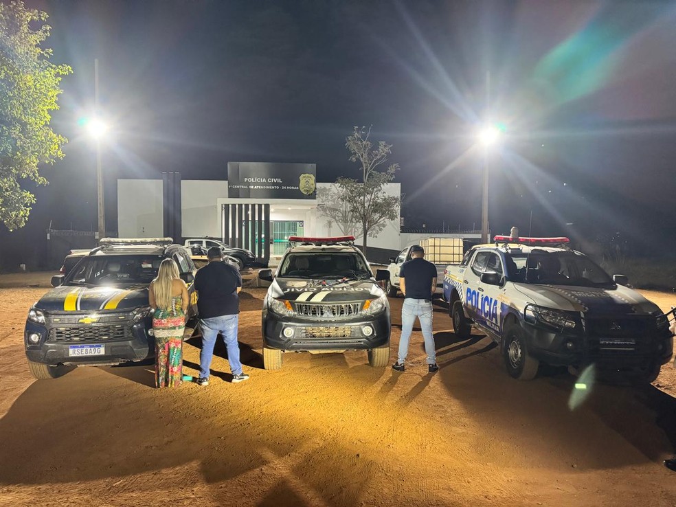 Polícia prende homem suspeito de furtar caminhonetes no Tocantins — Foto: Divulgação/PCTO