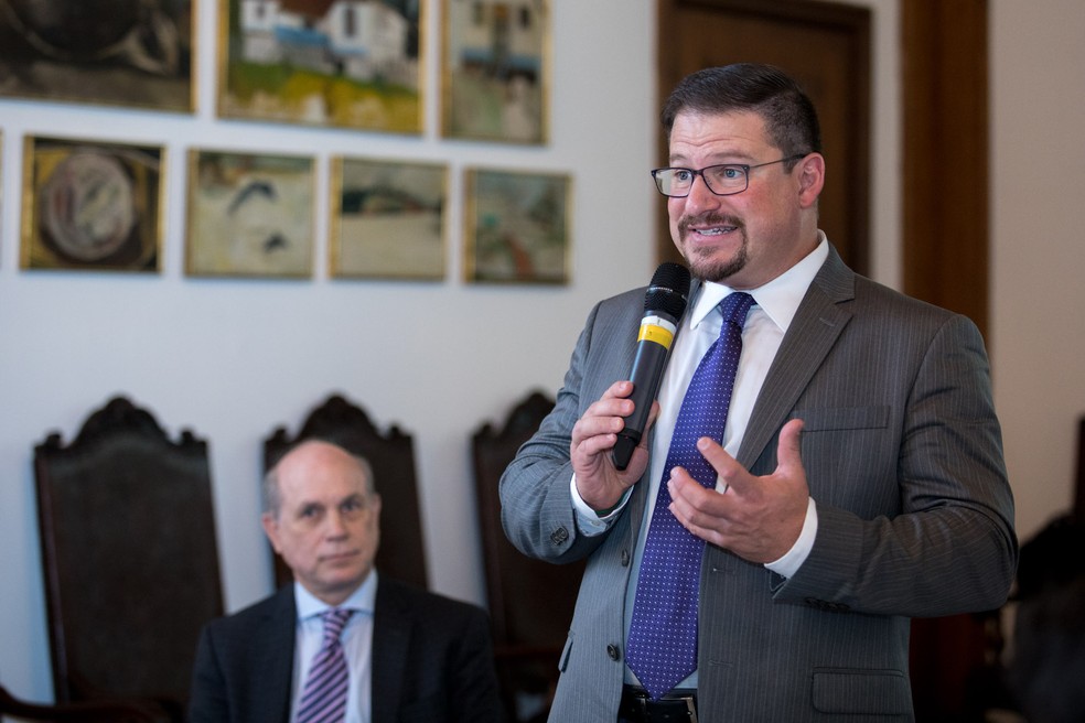Cristiano Amon, CEO da Qualcomm. — Foto: Marcelo Brandt/G1