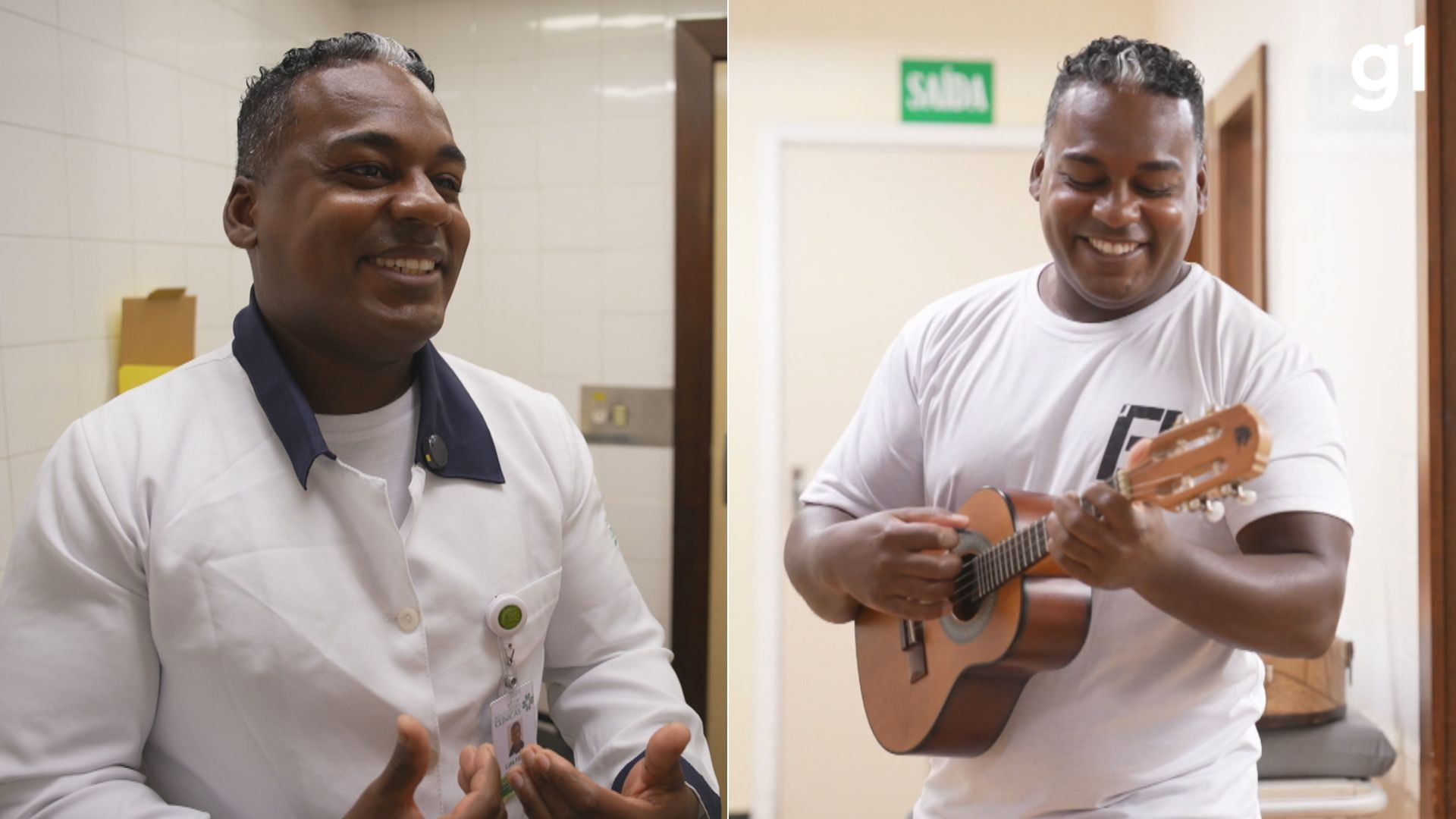 Enfermeiro grava pagode para incentivar doação de sangue em hospital de Porto Alegre; VEJA CLIPE