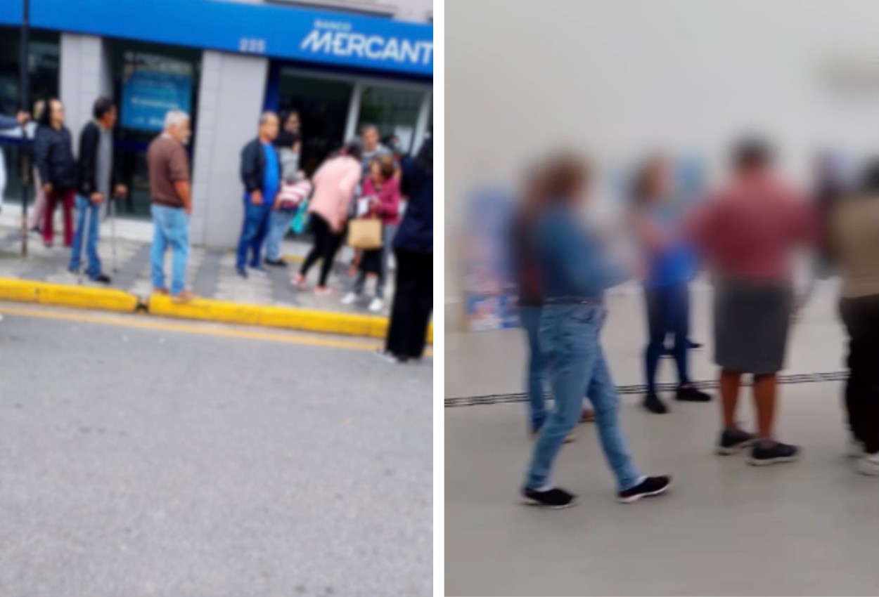 Homem usa spray de pimenta contra funcionário após desentendimento em banco de Mogi das Cruzes, diz testemunha