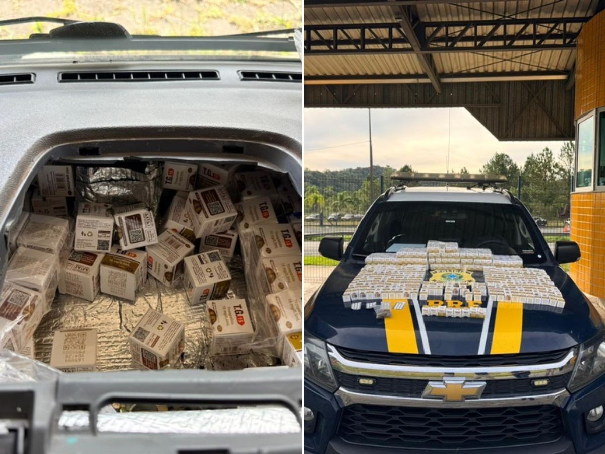 Polícia apreende 2,2 mil ampolas de remédios para emagrecimento escondidas em carro em SP