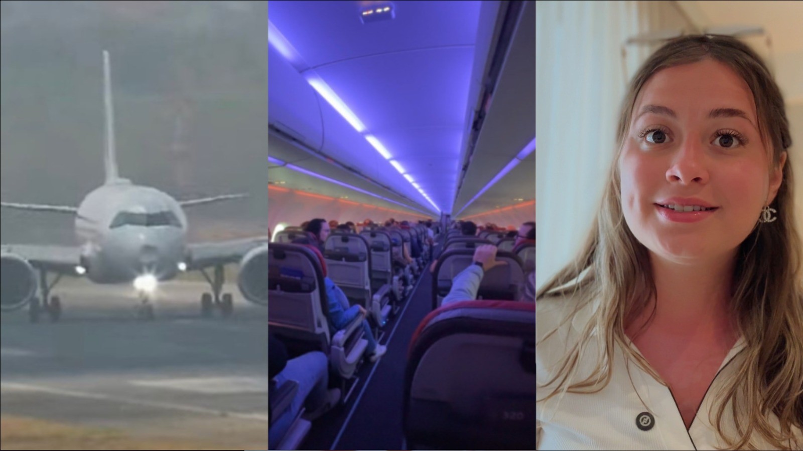 Sensação de 'montanha-russa', diz influenciadora que estava em avião atingido por granizo em SC; VÍDEO