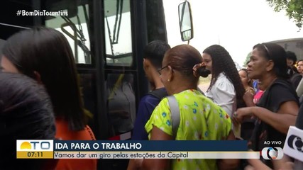 Passageiros reclamam de lotação e demora das linhas do transporte público de Palmas