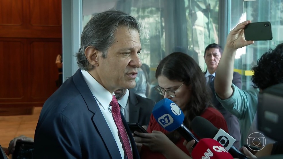 Haddad — Foto: Jornal Nacional/Reprodução