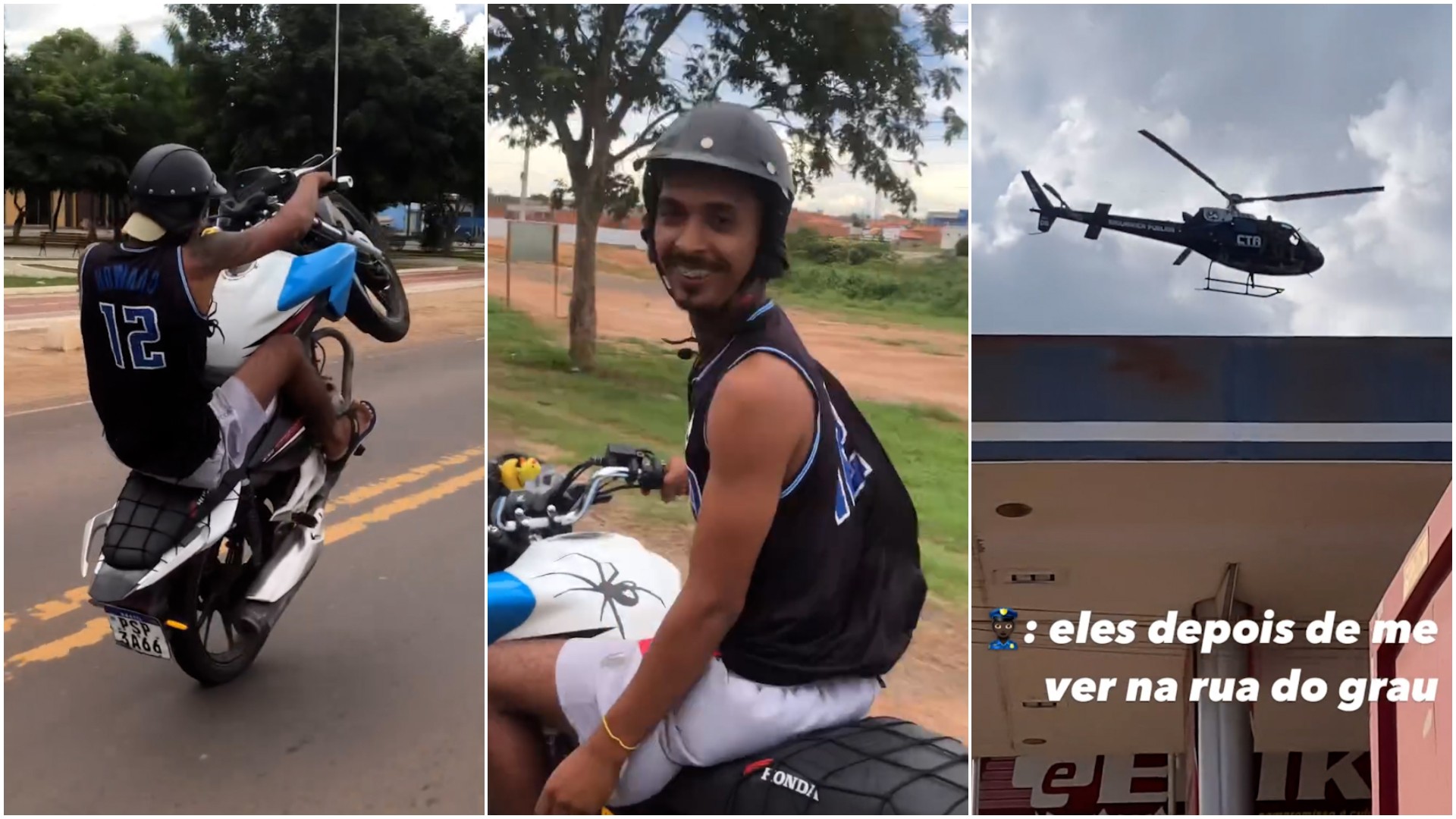 Homem que debochava da polícia e empinava motos em vias públicas é preso em Barra do Corda; VÍDEO