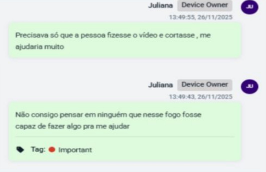 Mensagens de texto revelam que médica planejou adulteração em vídeo para justificar erro que resultou na morte de Benício. — Foto: Reprodução/Rede Amazônica