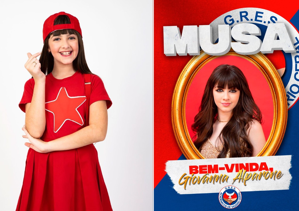 Giovanna Alparone, atriz dos filmes de Lucas Neto, será musa da Acadêmicos  de Vigário Geral | Carnaval 2023 no Rio de Janeiro | G1