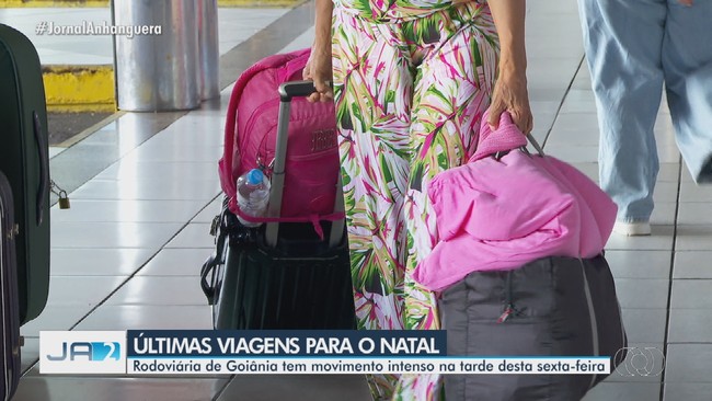 Rodoviria de Goinia tem movimento intenso na tarde desta sexta-feira
