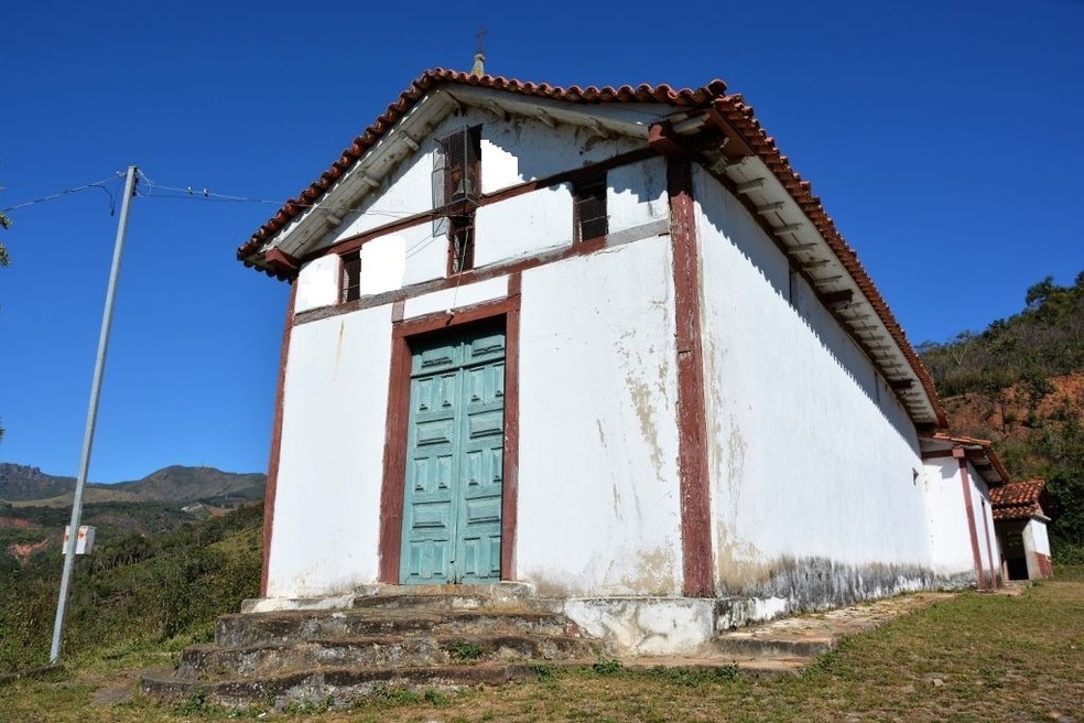 Igreja de Santa Tereza de Ávila, construída na primeira metade do século XVIII, na cidade de Mariana — Foto: Governo de Minas/Divulgação