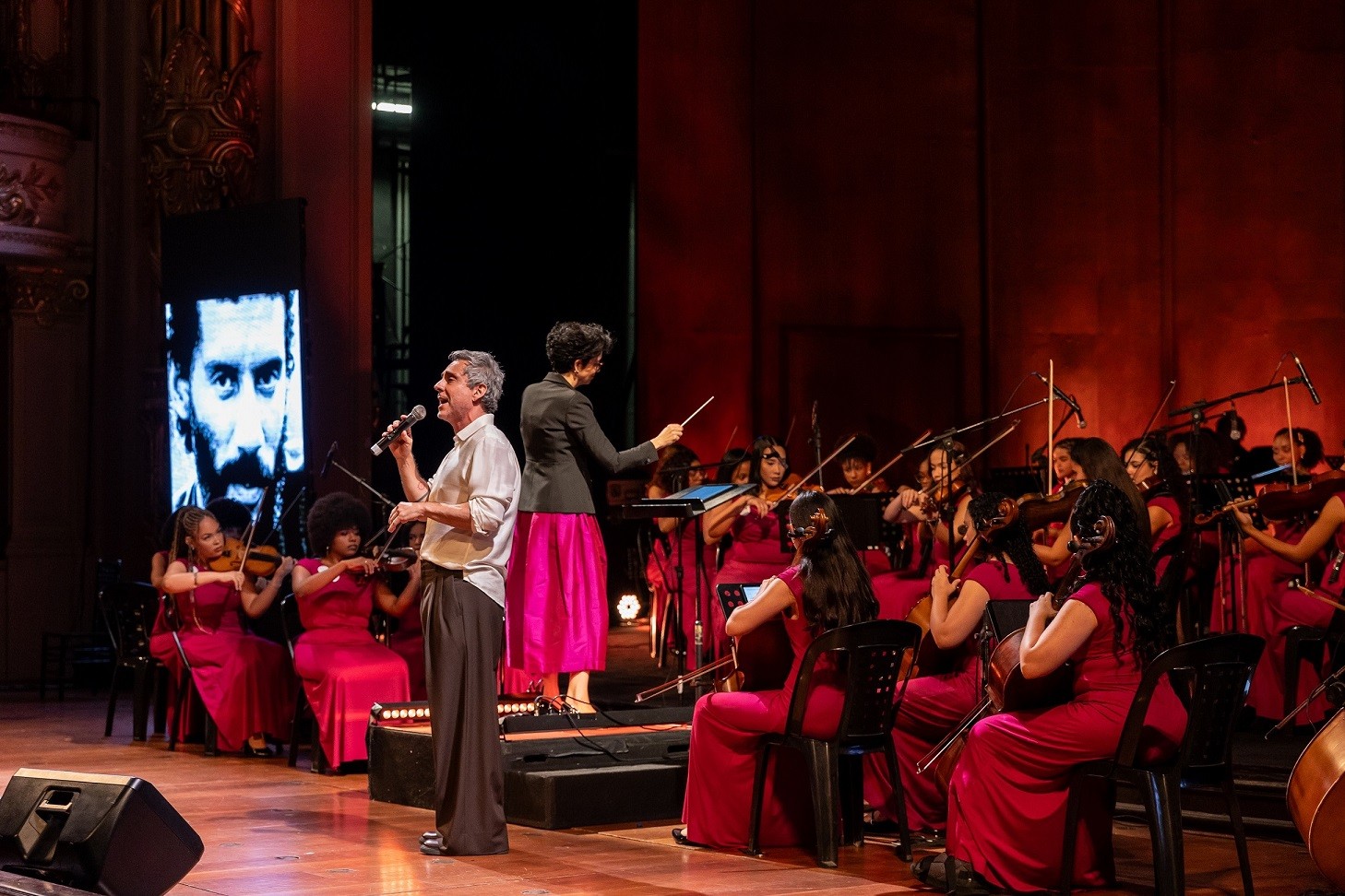 Alexandre Nero se junta à Orquestra Sinfônica Juvenil Chiquinha Gonzaga em homenagem a Gonzaguinha em SP