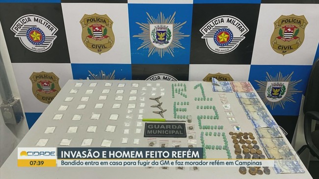 Homem é preso após invadir casa e fazer refém em Campinas