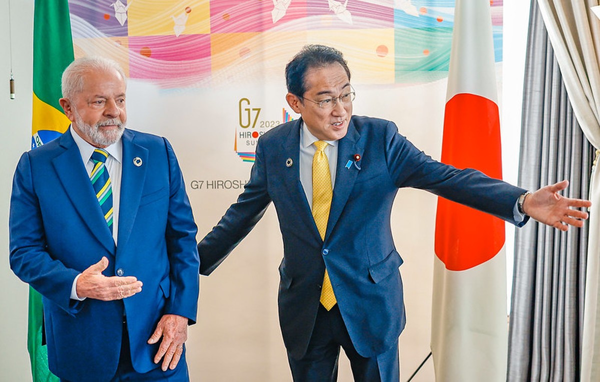 En Hiroshima para participar en el Grupo de los Siete, Lula se reúne con el Primer Ministro de Japón |  Política
