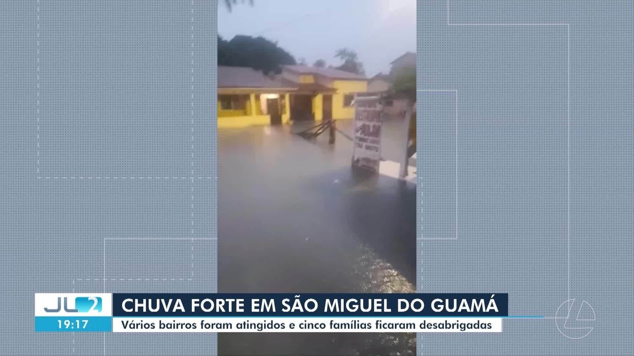 Chuva intensa provoca alagamentos, arrasta viatura e deixa famílias desabrigadas em São Miguel do Guamá