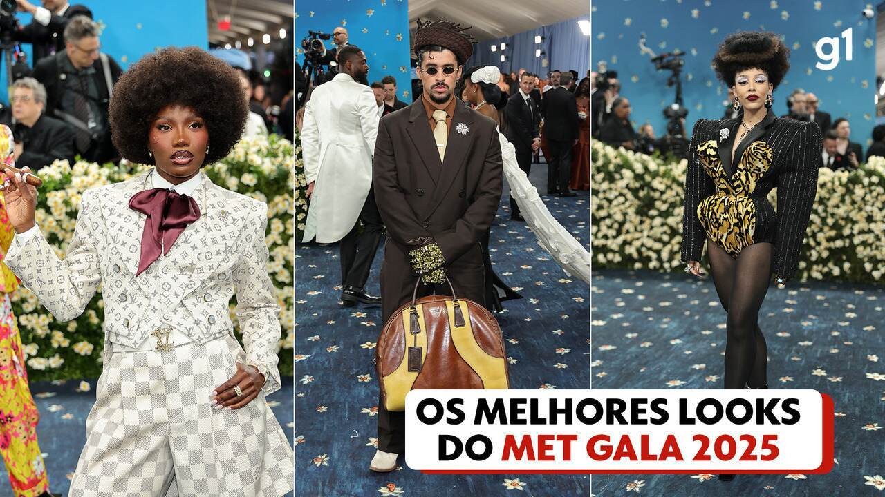 Met Gala 2025: Melhores looks têm Doechii de poderosa chefona, Doja Cat de diva chique e Bad Bunny de ‘DtMF’ | Moda e beleza