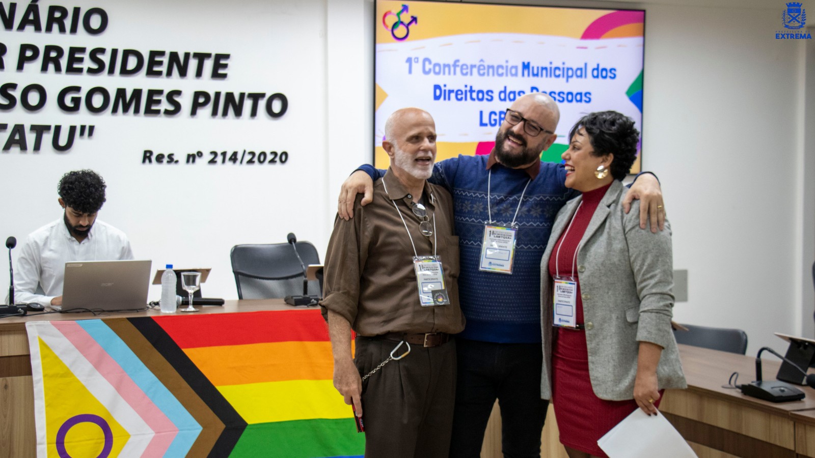 1ª Conferência LGBTQIA+ reúne 100 pessoas e aprova 29 propostas em Extrema