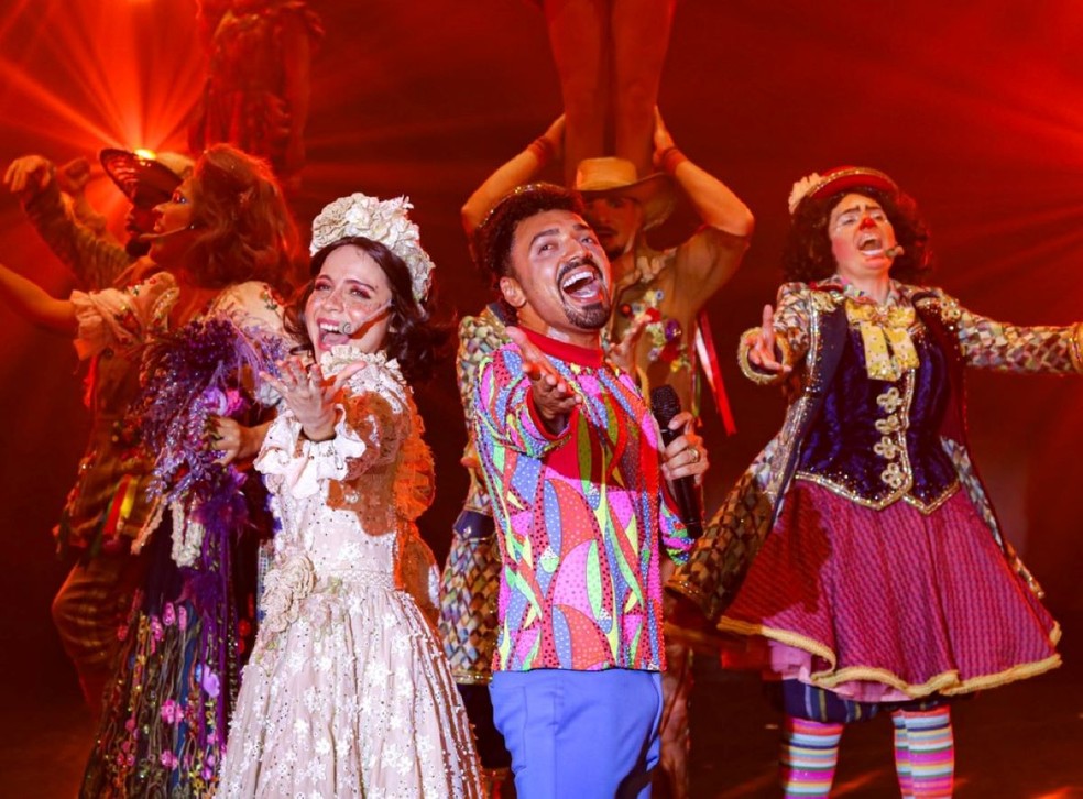 Circo do Tirú, de Tirullipa, apresenta "Nordestinamente - Em Busca do Primeiro Palhaço" em Natal — Foto: Divulgação