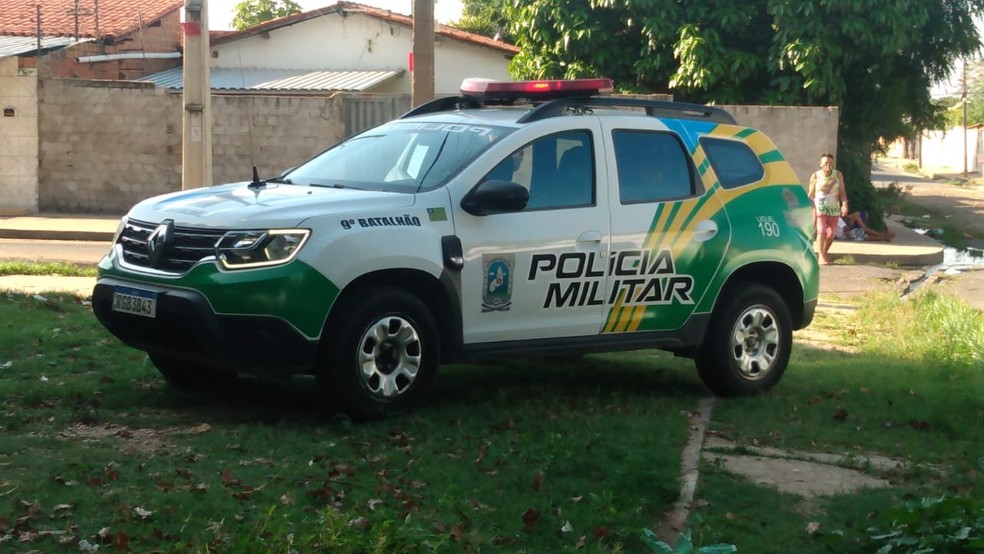 9º Batalhão da Polícia Militar do Piauí, na Zona Norte de Teresina — Foto: Lívia Ferreira/g1 Piauí