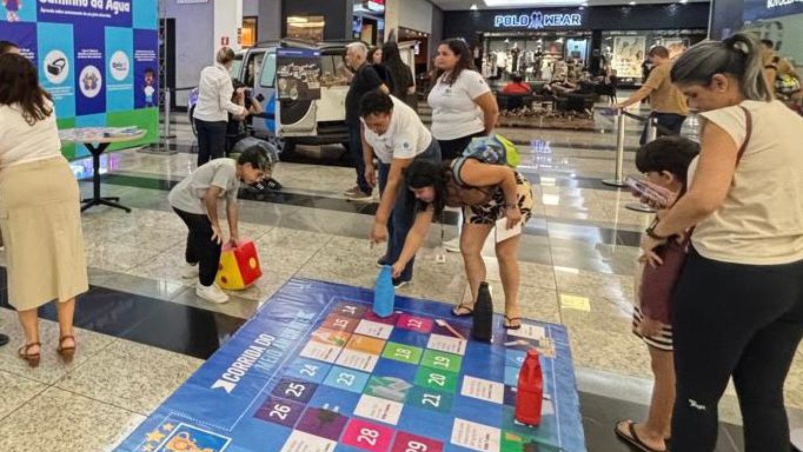 BRK promove circuito educativo no Pátio Limeira Shopping pelo Dia Mundial da Água 