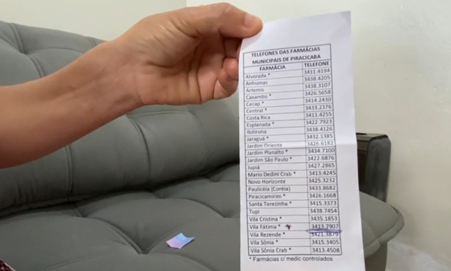 Esquizofrenia: falta de remédio nas farmácias municipais de Piracicaba preocupa pacientes da cidade