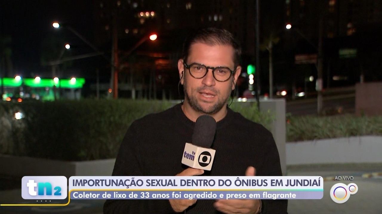 Homem é preso suspeito de importunação sexual contra adolescente dentro de ônibus em Jundiaí