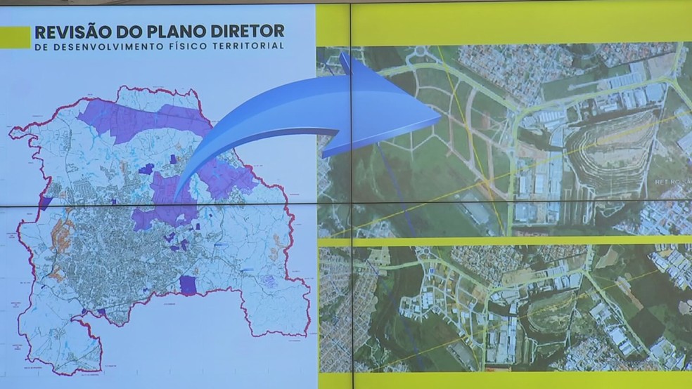 Plano Diretor de Sorocaba (SP) será votado em primeira discussão nesta quarta-feira — Foto: Reprodução/TV TEM