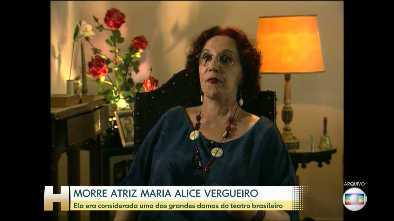 Morre aos 85 anos a atriz e diretora de teatro Maria Alice Vergueiro