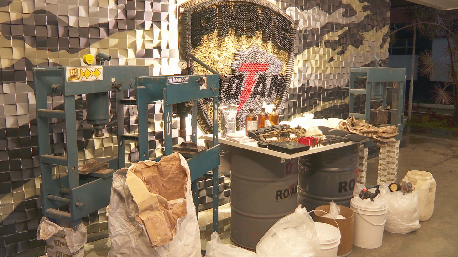 Homem é preso em laboratório de refino de cocaína com 200 kg da droga na Grande BH