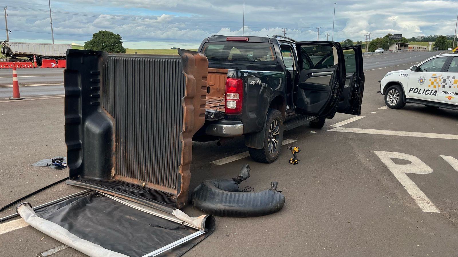 Com 53kg de haxixe, motorista é preso na Rodovia Raposo Tavares, em Presidente Bernardes