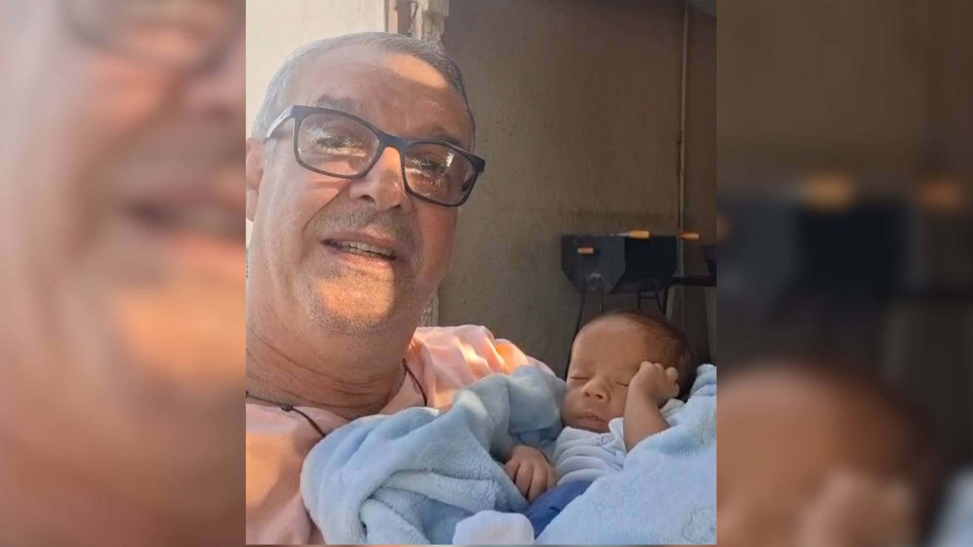 Bebê engasgado é salvo por PM aposentado dias após ele perder neta recém-nascida: 'Anjo enviado', diz avó