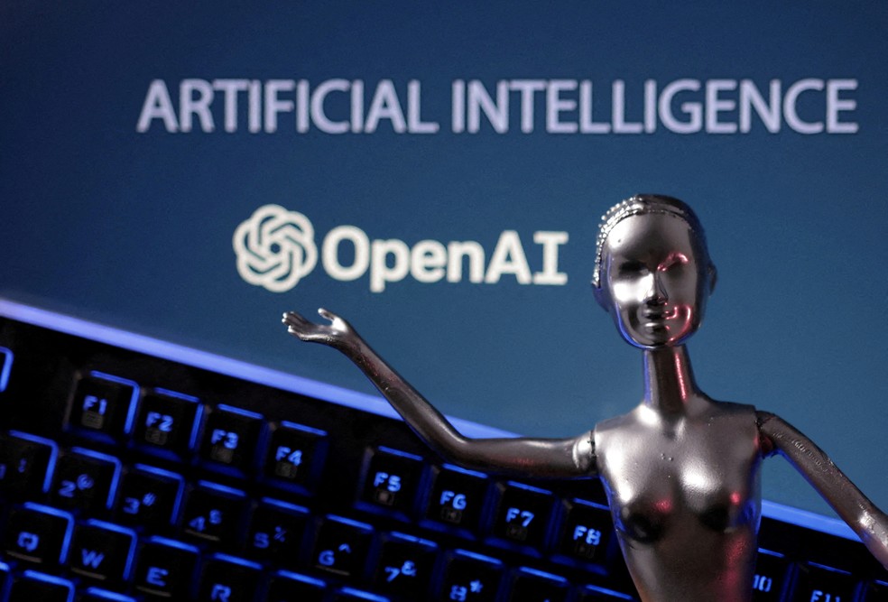 Logo da OpenAI, dona do ChatGPT — Foto: REUTERS/Dado Ruvic/