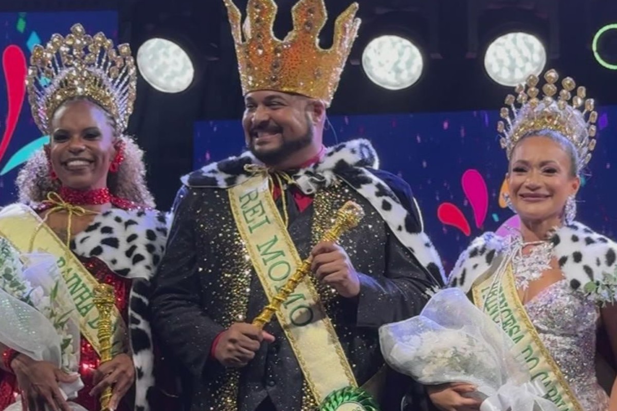 Santos define Corte do Carnaval 2026 com Rei Momo, Rainha e Princesa