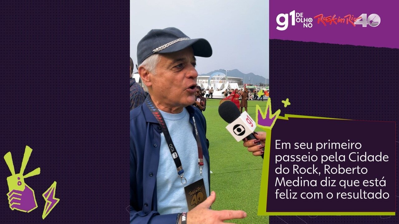 Roberto Medina diz que está feliz com o resultado do Rock in Rio: 'Sou ...