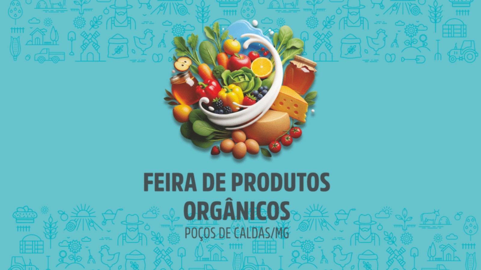 Nova feira de orgânicos de Poços de Caldas estreia neste sábado (23)