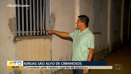 Furtos em igrejas preocupam moradores do Santa Bárbara